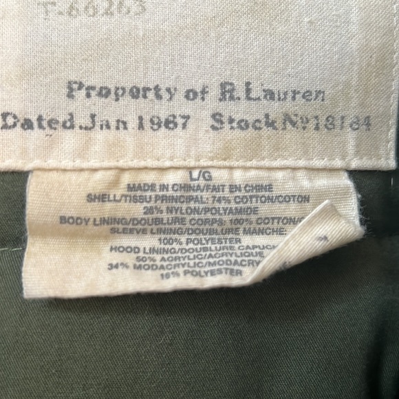 Ralph Lauren down filled winter hooded jacket/parka. - Picture 2 of 6